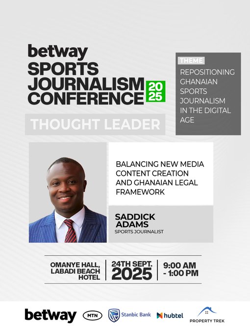 Betway to host game-changing Sports Journalism Conference in Accra 41 Sports Journalism Conference