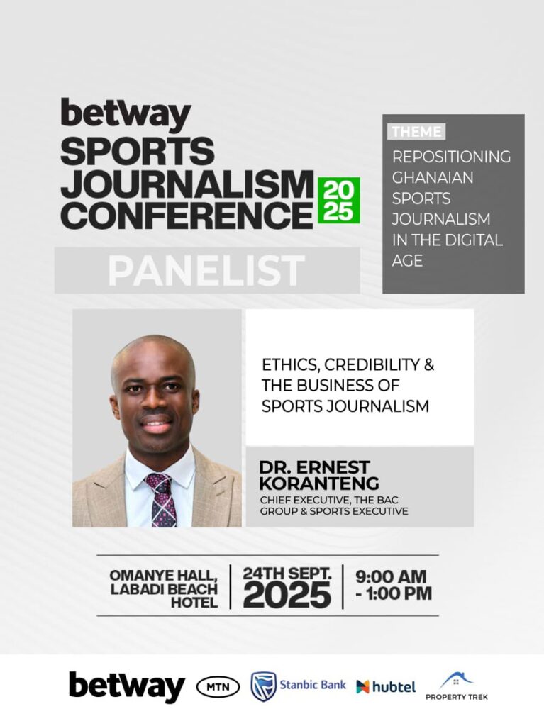 Betway to host game-changing Sports Journalism Conference in Accra 39 Sports Journalism Conference