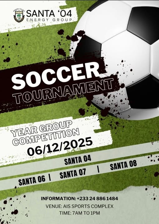 Adisadel College's Santa '04 to host invigorating soccer tournament this December 36 Adisadel College