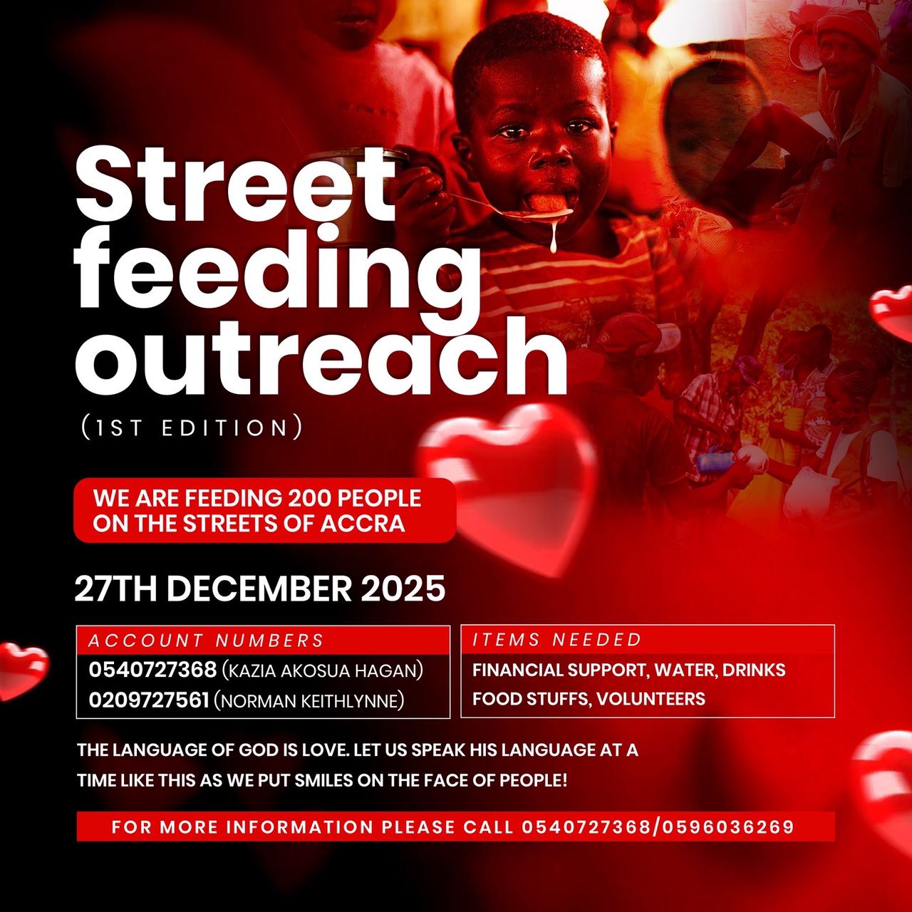 Street Feeding Outreach