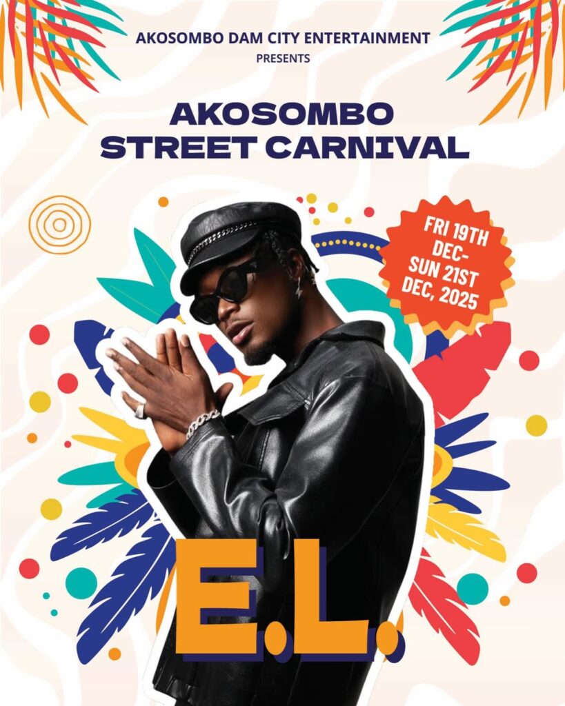 Let's party hard at the Akosombo Street Carnival this December! 41 Akosombo Street Carnival