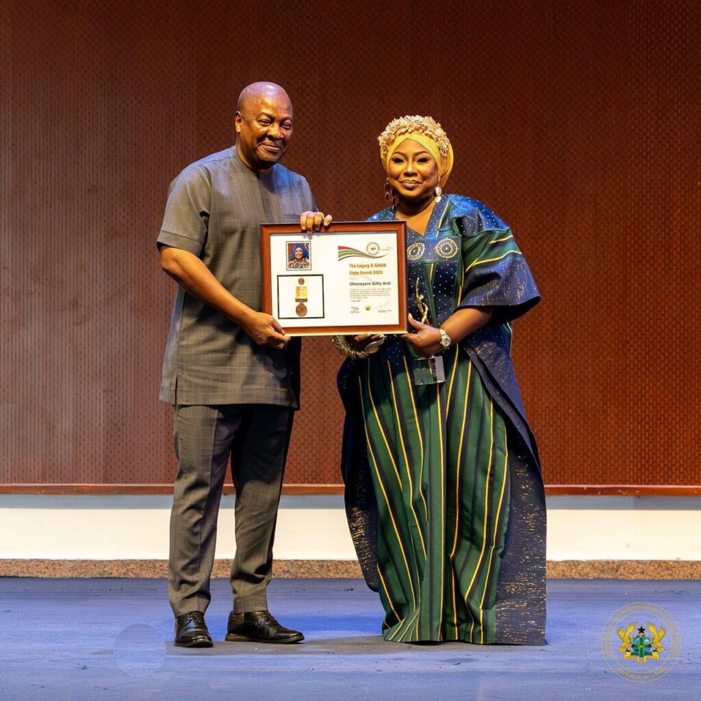 Oheneyere Gifty Anti honoured at Ghana's Head Of State Legacy Awards 37 Gifty Anti